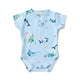 Blue Ocean Short Sleeve Organic Bodysuit - Thumbnail 2