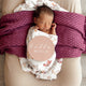 Butterfly Organic Snuggle Swaddle & Topknot Set - Thumbnail 3