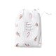 Candy Cane Organic Fitted Cot Sheet - Thumbnail 4