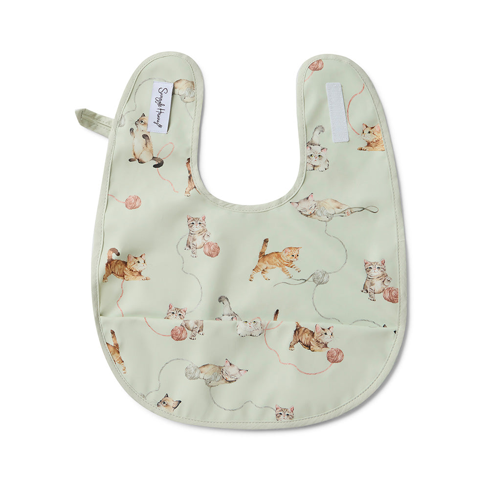 Kittens Snuggle Bib - View 2