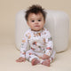 Diggers & Tractors Organic Snugglesuit Convertible Romper - Thumbnail 4