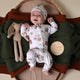 Diggers & Tractors Organic Snugglesuit Convertible Romper - Thumbnail 5