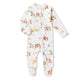 Diggers & Tractors Organic Snuggle Sleepsuit Zip Footie - Thumbnail 2