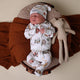 Diggers & Tractors Organic Snuggle Sleepsuit Zip Footie - Thumbnail 4
