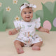 Easter Bunnies Short Sleeve Organic Dress - Thumbnail 12