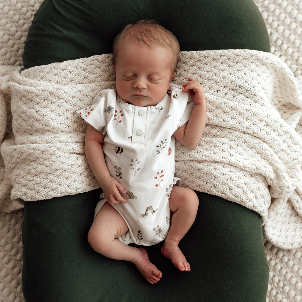 Garden Friends Short Sleeve Organic Bodysuit - View 4