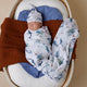 Ocean Organic Muslin Wrap - Thumbnail 3