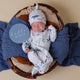 Ocean Organic Snuggle Sleepsuit Zip Footie - Thumbnail 6