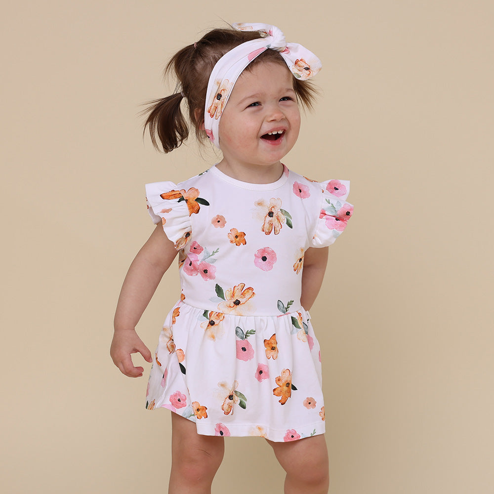 Poppy Short Sleeve Organic Dress - View 7