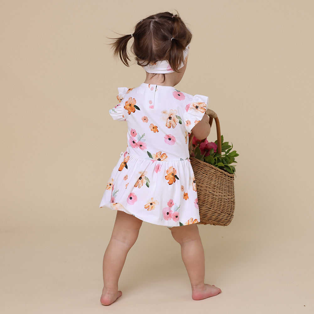 Poppy Short Sleeve Organic Dress - View 9