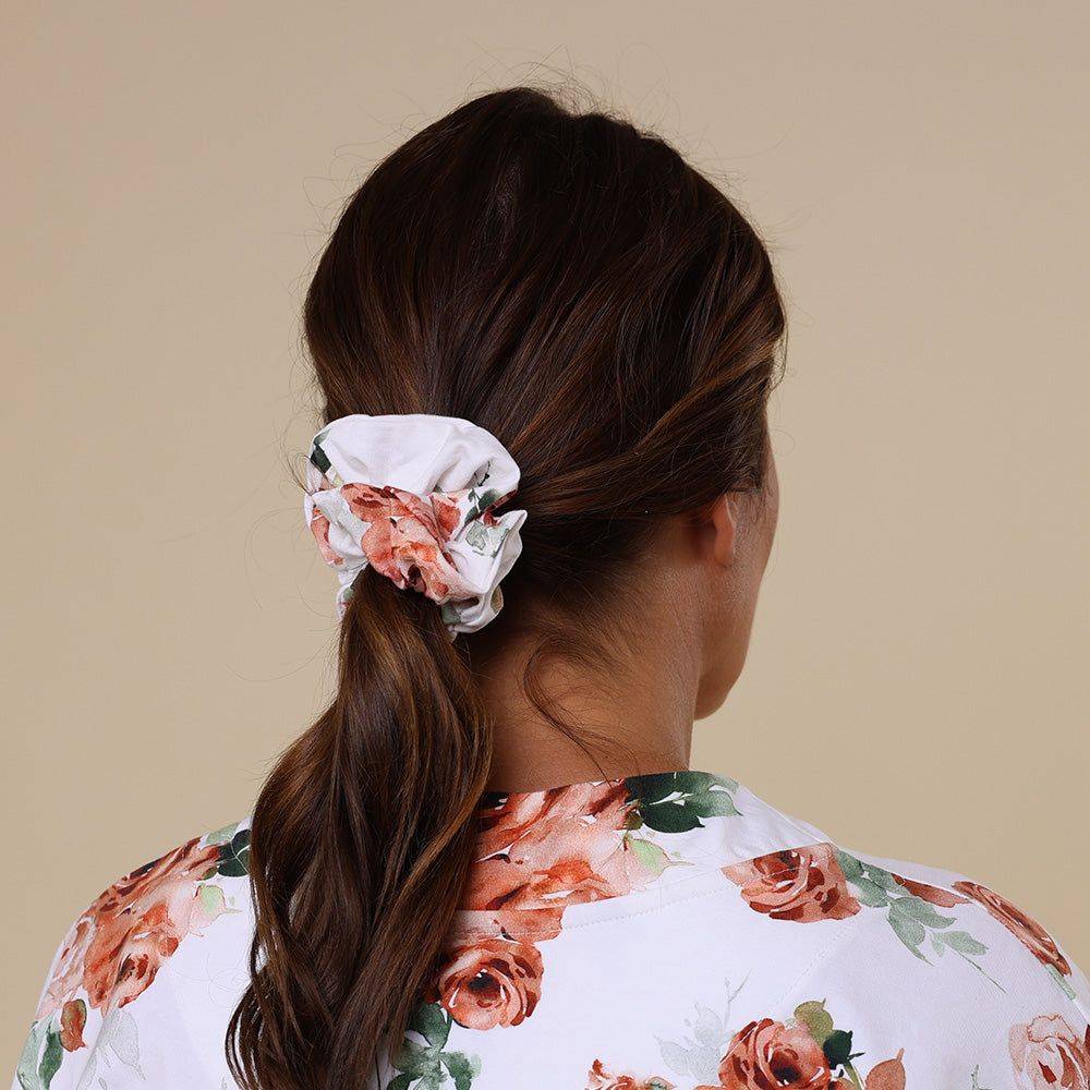 Rosebud Organic Scrunchie - View 3