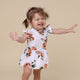 Rosebud Short Sleeve Organic Dress - Thumbnail 8