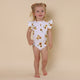 Sunflower Short Sleeve Organic Bodysuit with Frill - Thumbnail 5