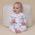 Toddler wearing Turtle Organic Snugglesuit Convertible Romper | Snuggle Hunny