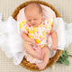 Sofia Short Sleeve Organic Bodysuit with Frill - Thumbnail 10
