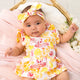 Sofia Short Sleeve Organic Dress - Thumbnail 6