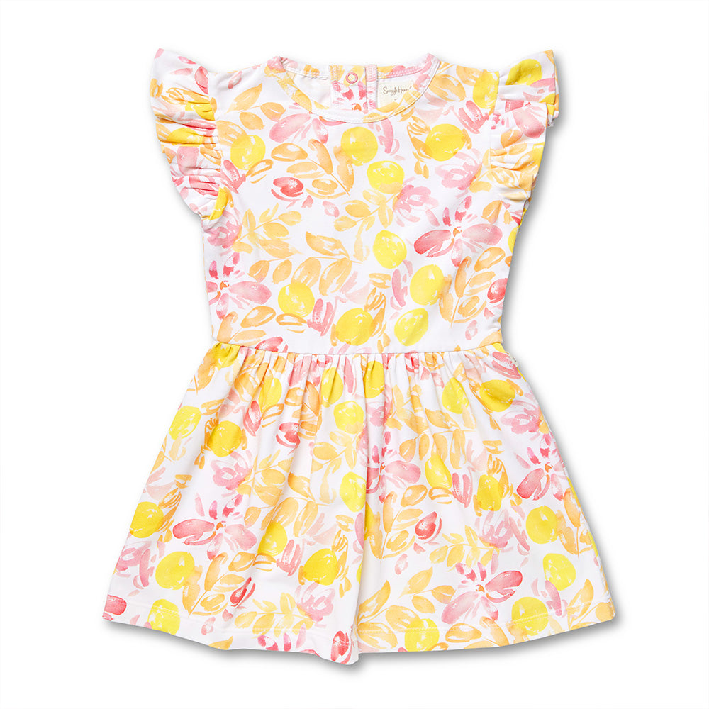Sofia Short Sleeve Organic Dress - View 7