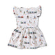 Trains Short Sleeve Organic Dress - Thumbnail 8