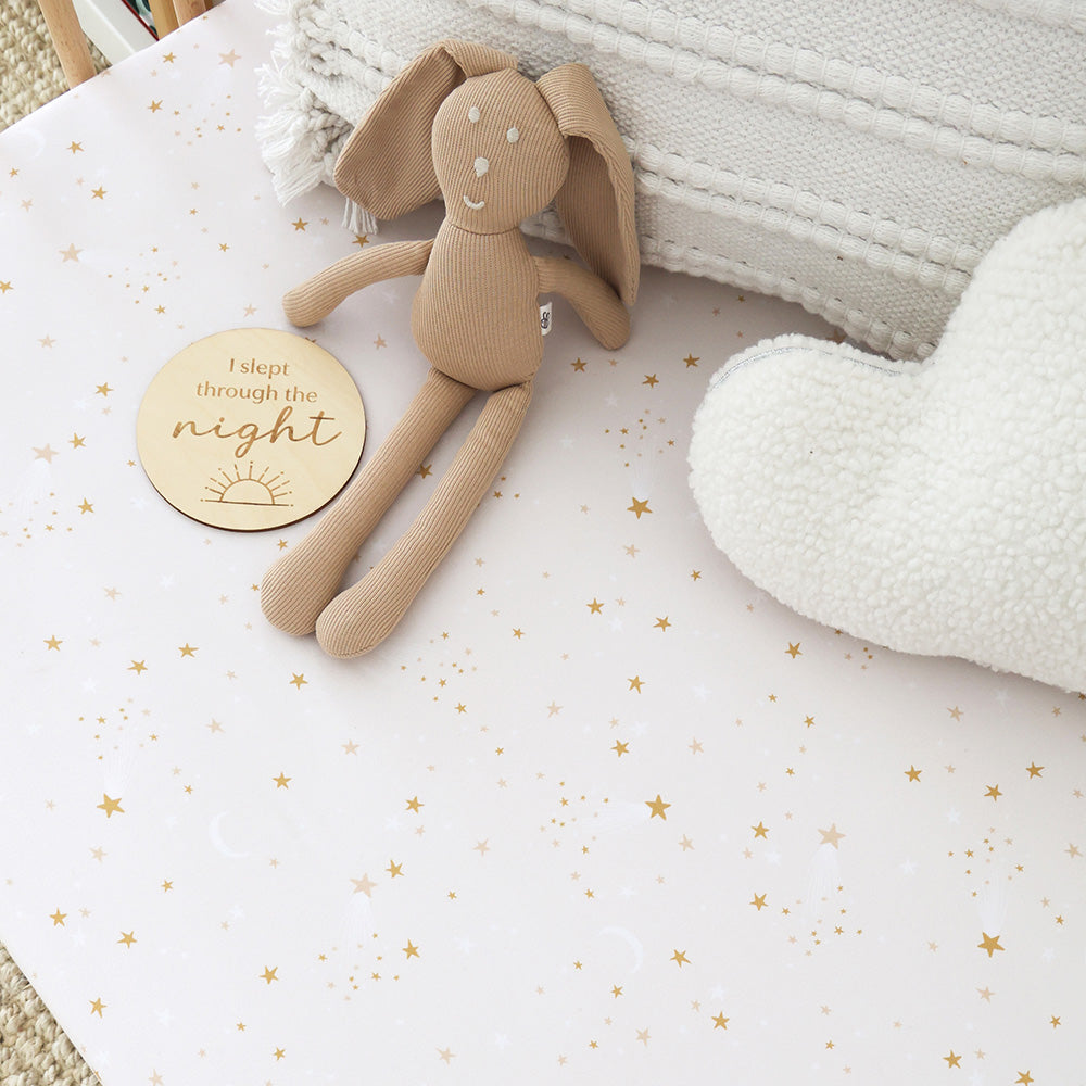 Stardust Organic Fitted Cot Sheet - View 7