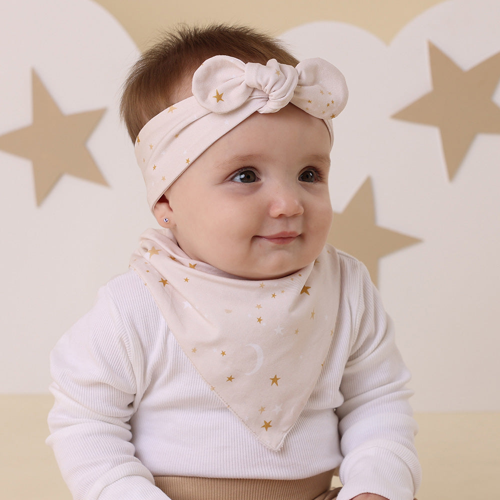Stardust Organic Dribble Bib - View 5