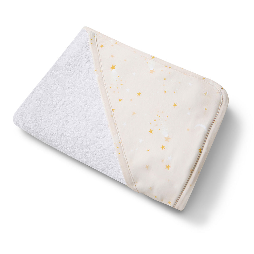 Stardust Organic Hooded Baby Towel - View 2