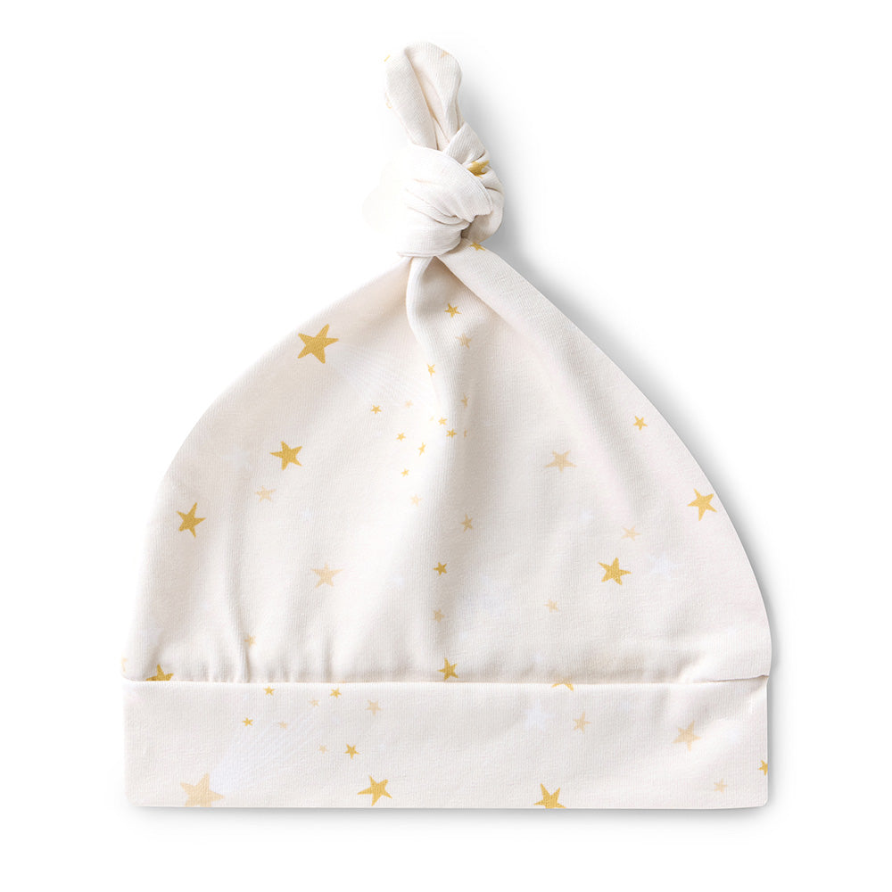 Stardust Organic Knotted Beanie - View 5