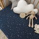 Starry Night Organic Fitted Cot Sheet - Thumbnail 3