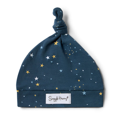Starry Night Organic Knotted Beanie | Snuggle Hunny