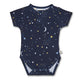 Starry Night Short Sleeve Organic Bodysuit - Thumbnail 2