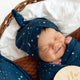 Starry Night Organic Knotted Beanie - Thumbnail 1