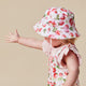 Strawberry Reversible Cotton Bucket Hat - Thumbnail 1