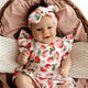 Strawberry Short Sleeve Organic Dress - Thumbnail 11