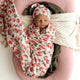 Strawberry Organic Muslin Wrap - Thumbnail 1