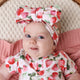 Strawberry Organic Oversized Bow - Thumbnail 4