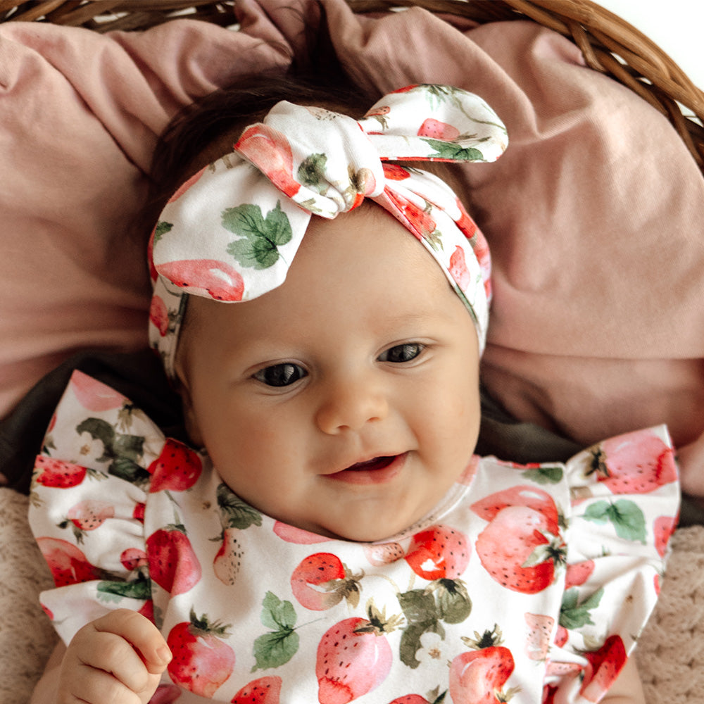 Strawberry Organic Topknot - View 6