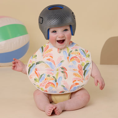 Summer Palm Snuggle Bib | Snuggle Hunny