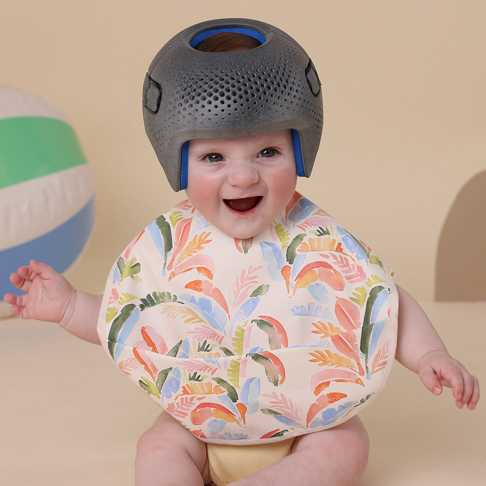 Summer Palm Snuggle Bib - View 5