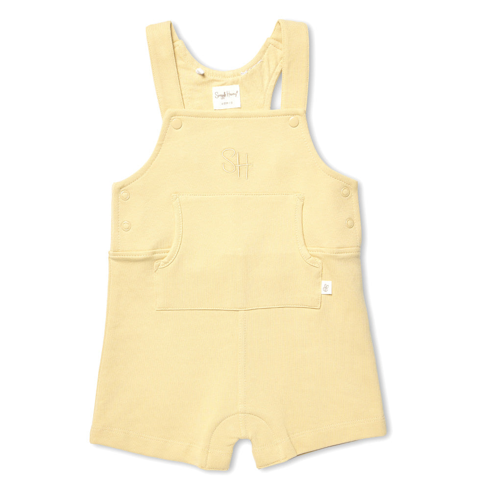 Sunlight Organic Joey Overall Shorts - View 2