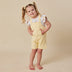 Sunlight Organic Joey Overall Shorts | Snuggle Hunny