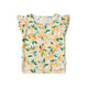 Sunny Citrus Organic T-Shirt with Frill - Thumbnail 2