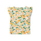 Sunny Citrus Organic T-Shirt with Frill - Thumbnail 7