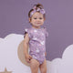 Swan Lake Short Sleeve Organic Bodysuit with Frill - Thumbnail 7