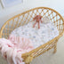 Sweet Swallows Organic Bassinet Sheet / Change Pad Cover | Snuggle Hunny