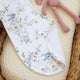 Sweet Swallows Organic Cotton Burp Cloth - Thumbnail 1