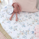 Sweet Swallows Organic Fitted Cot Sheet - Thumbnail 3