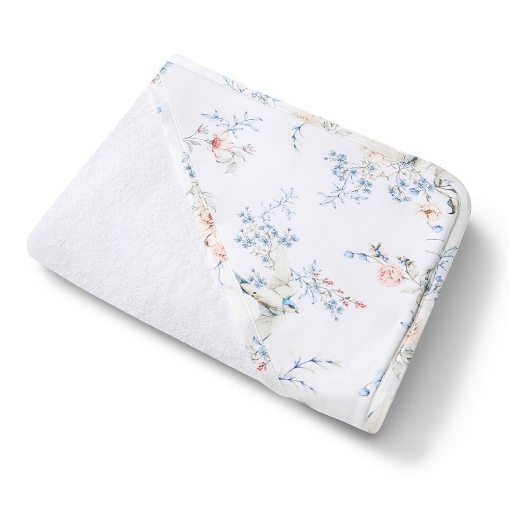 Sweet Swallows Organic Baby Towel & Wash Cloth Set - View 3