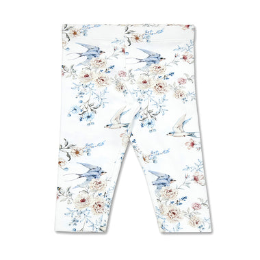 Sweet Swallows Organic Leggings | Snuggle Hunny