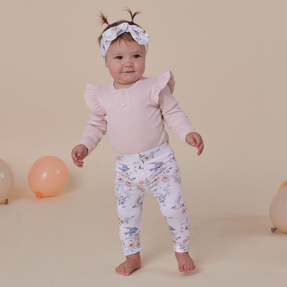 Sweet Swallows Organic Leggings - View 7