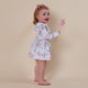 Sweet Swallows Long Sleeve Organic Dress - Thumbnail 10