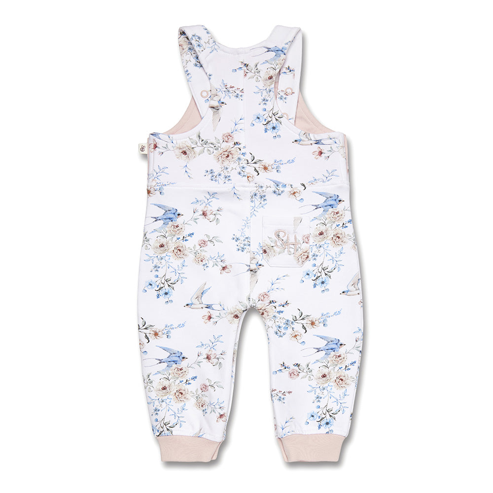 Sweet Swallows Organic Snuggle Overalls - View 5